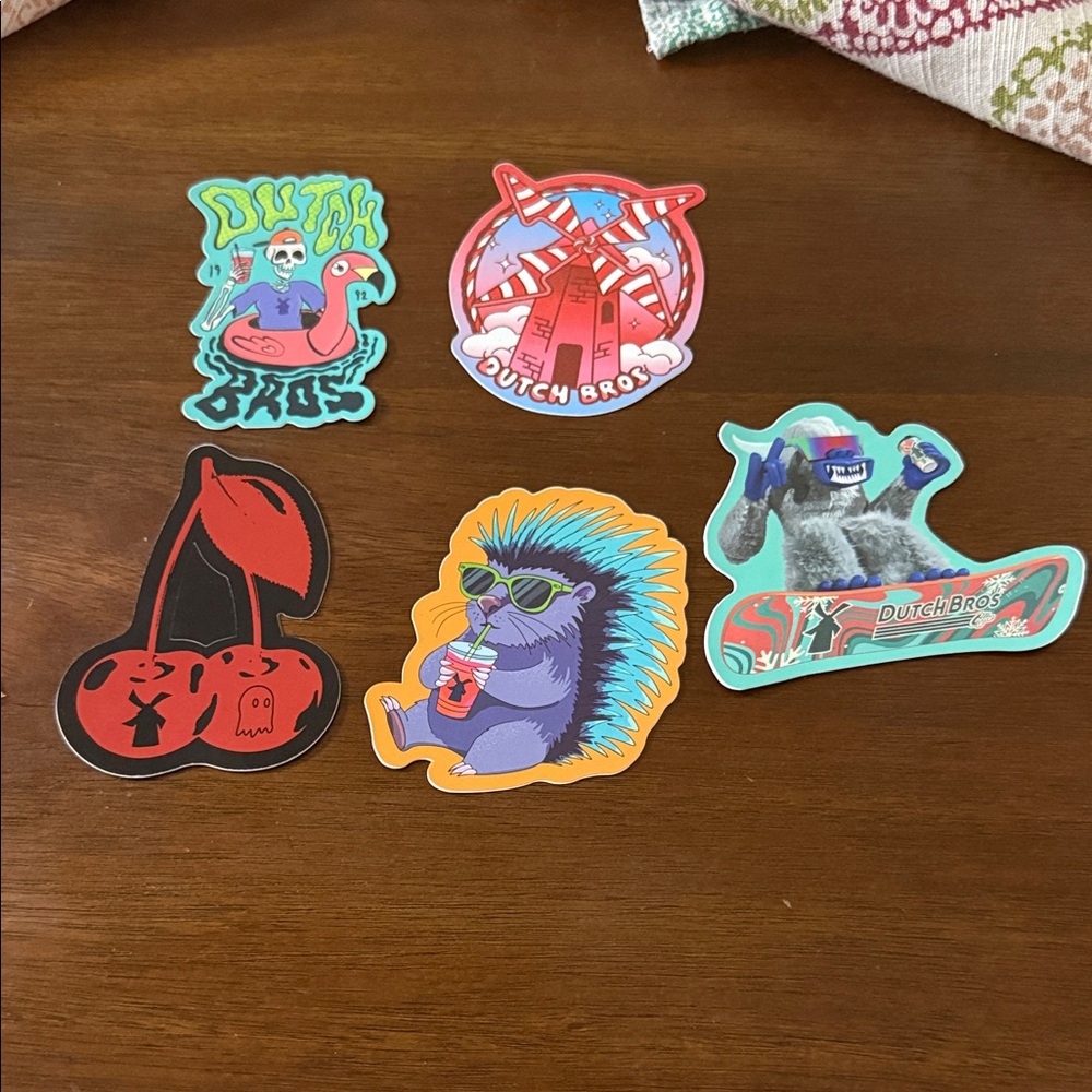 Dutch Bros Sticker Set